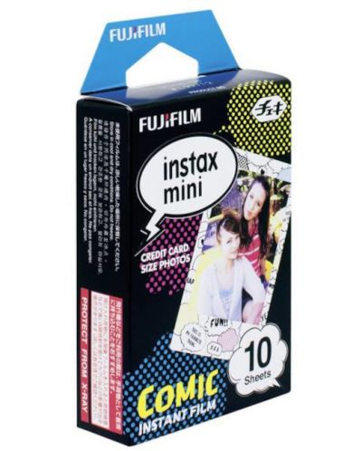 Hârtie foto Fujifilm - pentru instax mini, Comic, 10 buc - 2