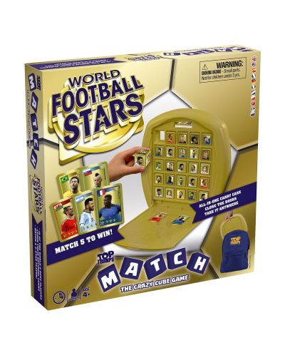 Joc cu carti si cuburi op Trumps Match - World Football Stars - 2