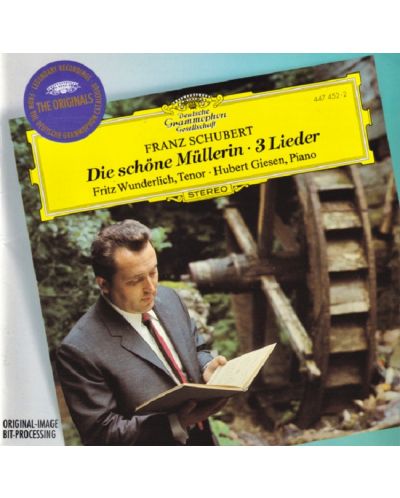 Fritz Wunderlich - Schubert: Die schone Mullerin; 3 Lieder (CD) - 1