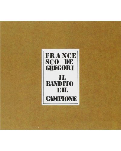 Francesco De Gregori - il bandito E il campione (CD) - 1