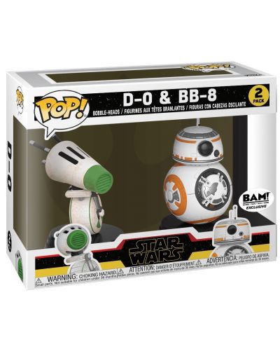 Set figurine Funko Pop! Star Wars - D-0 & BB-8 (Bobble-Heads), Special Edition - 2