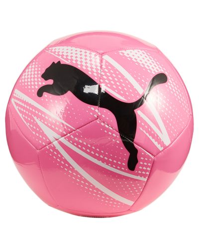 Minge de fotbal Puma - Attacanto Graphic, mărimea 5, roz - 1