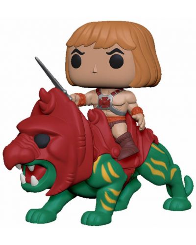 Figurina Funko Pop! Rides: MOTU- He-Man on Battle Cat - 1