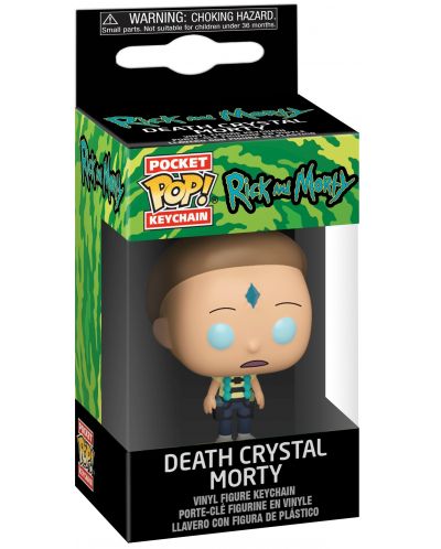 Breloc Funko Pocket Pop! Rick & Morty - Death Crystal Morty - 2