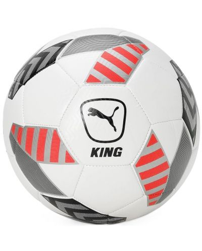 Minge de fotbal Puma - King, mărimea 5, alb - 1