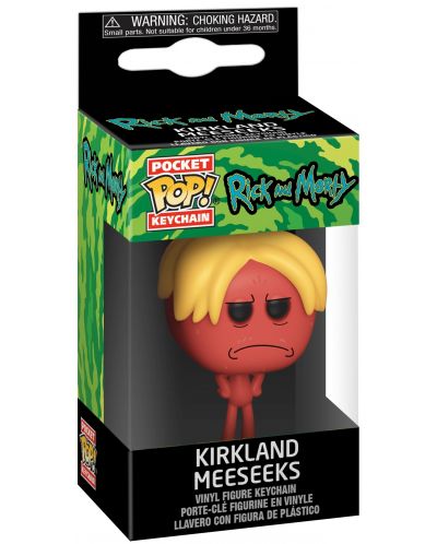 Breloc Funko Pocket Pop! Rick & Morty - Kirkland Meeseeks - 2