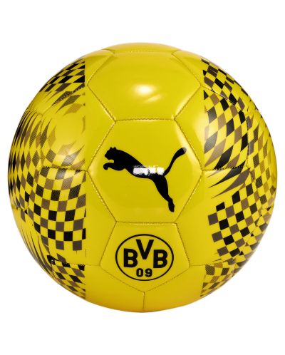 Minge de fotbal Puma - BVB FtblCore, mărimea 5, galben - 2