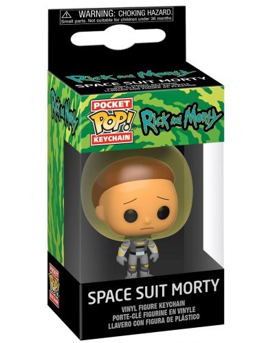Breloc Funko Pocket Pop! Rick & Morty - Space Suit Morty - 2