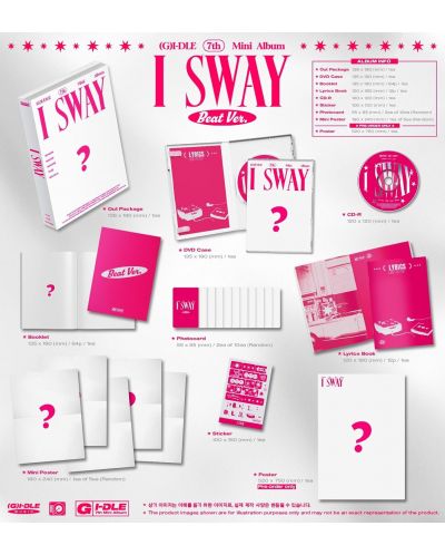 (G)I-DLE - I Sway, Beat Version (CD Box) - 4