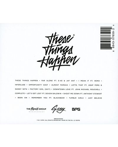 G-Eazy - These Things Happen (CD) - 2