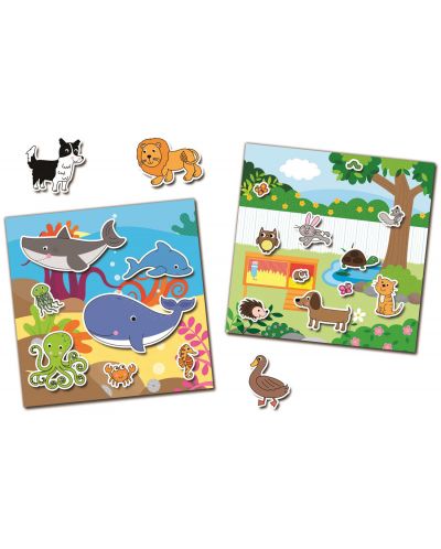 Carte cu stickere Galt - Animale, 150 stickere de unica folosinta - 2