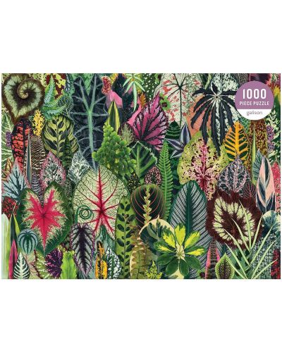 Puzzle Galison de 1000 piese - Frunze de plante de casa - 2