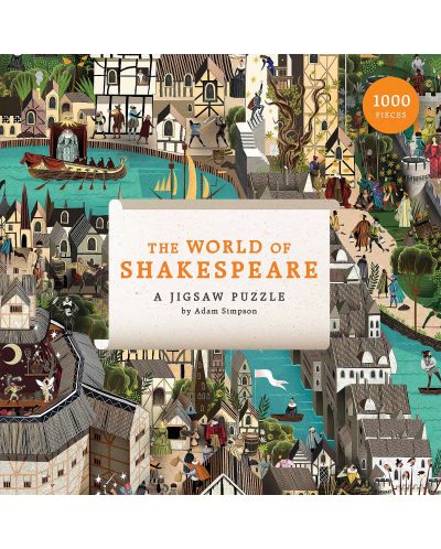 Puzzle Galison de 1000 piese -World of Shakespeare - 1