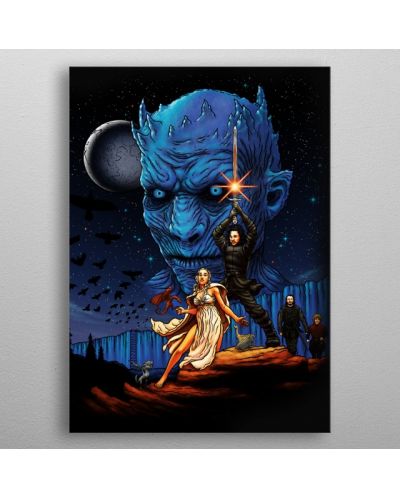 Poster metalic Displate - Game of Thrones: Throne Wars - 3