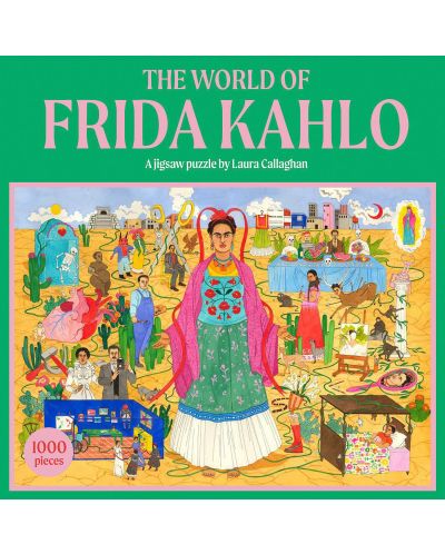 Puzzle Galison de 1000 piese - World of Frida Kahlo - 1