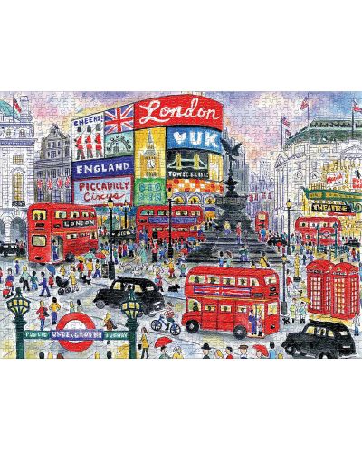 Puzzle Galison de 1000 piese - Londra, Michael Storrings - 2