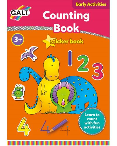 Carte pentru copii Galt Early Activities - Sa invatam sa numaram - 1