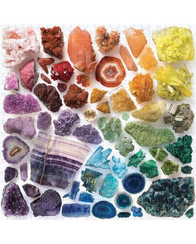 Puzzle Galison de 500 piese - Cristale colorate - 3