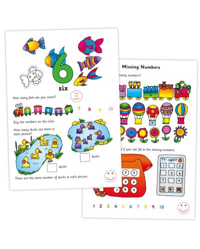 Carte pentru copii Galt Early Activities - Sa invatam sa numaram - 2