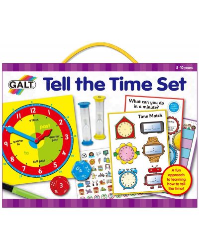 Joc educativ pentru copii Galt - Cat e ora? - 1