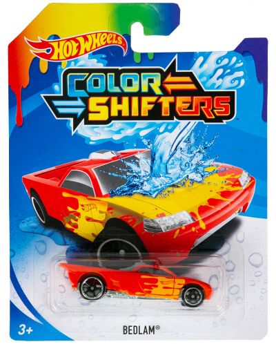 Colour changing hot wheels top