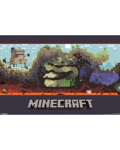 Poster maxi GB Eye Minecraft - Underground - 1