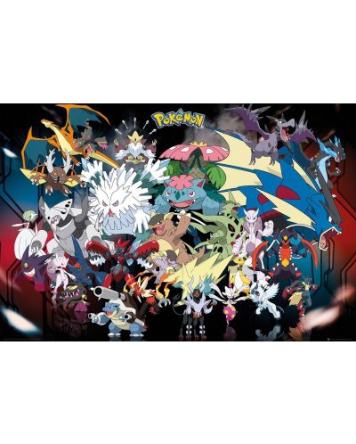 Poster maxi GB Eye Pokémon - Mega - 1