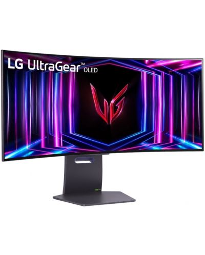 Gaming monitor LG - UltraGear 34GS95QE-B, 33.9'', 4K, 240Hz, 0.03ms - 2