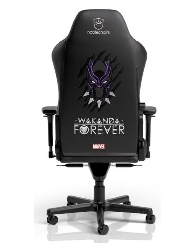 Scaun de gaming noblechairs - HERO Black Panther Edition, negru/mov - 9