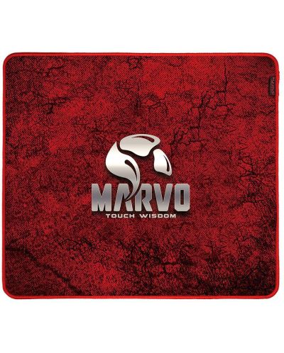Mouse pad de gaming Marvo - G39, L, moale, rosu - 1
