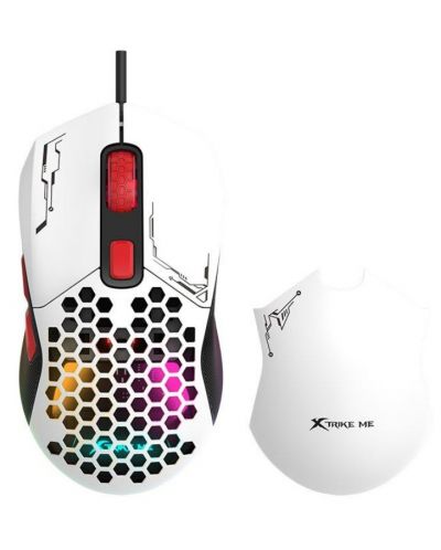 Mouse pentru jocuri Xtrike ME - GM-316W, optic, alb - 5