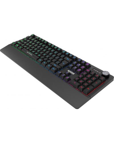 Tastatura de gaming Marvo - K660, RGB, negra - 4
