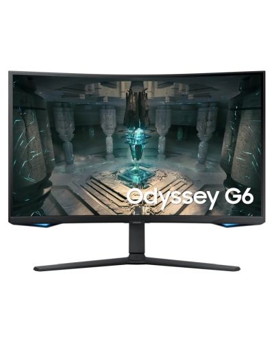 Monitor de gaming Samsung - Odyssey G6, 27",QHD,240Hz, 1ms, negru - 1