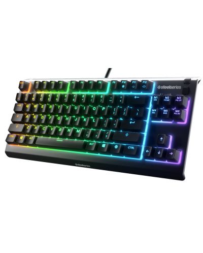 Tastatura gaming SteelSeries - Apex 3 TKL, RGB, US, neagra - 3