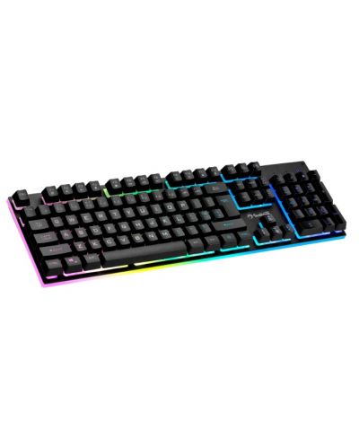 Tastatura gaming Marvo - K604, RGB,neagră - 2