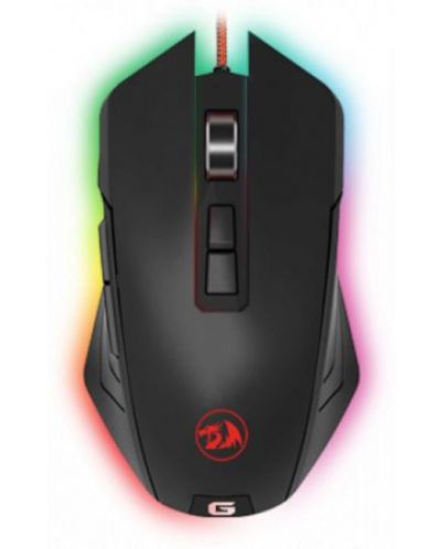 Mouse gaming Redragon - Dagger2 M715, optic, RGB, negru - 1