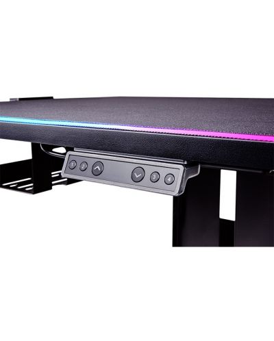 Birou gaming - CYCLEDESK 100 RGB Electric, negru - 3