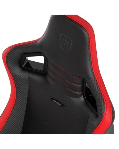noblechairs EPIC Compact Gaming Chair-black/carbon/red - 4