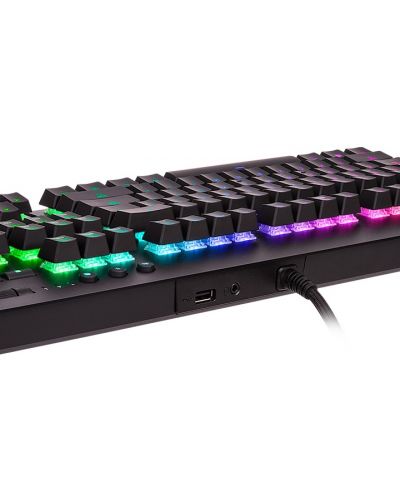 Tastatură gaming  Thermaltake - Level 20 GT, Cherry MX Blue, RGB, neagră - 6