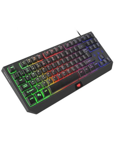 Tastatura gaming Fury - Hurricane TKL, LED, neagra - 2
