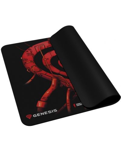 Mouse pad pentru gaming Genesis - Pump Up The Game, S, negru - 3