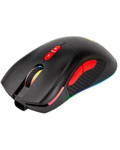 Mouse gaming Marvo - M797W, optic, wireless, negru - 2