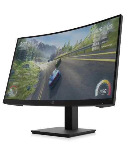 Monitor gaming HP - 32G13E9, 27'', 165Hz, 1ms, Curved, negru - 2