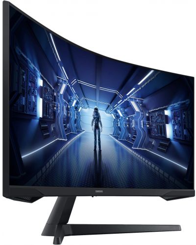 Monitor gaming Samsung - Odyssey G5 C34G55TQ, 34", 144 Hz, 1ms - 2