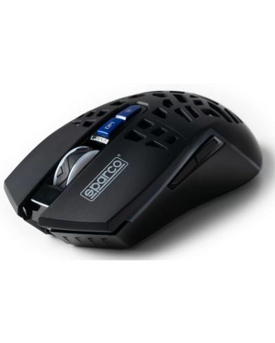 Mouse gaming Sparco - SPWMOUSE CLUTCH, optic, wireless, negru - 3
