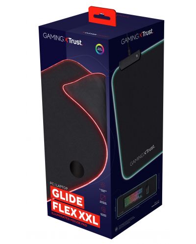 Mousepad gaming Trust - GXT 764 Glide-Flex, XXL, negru - 5