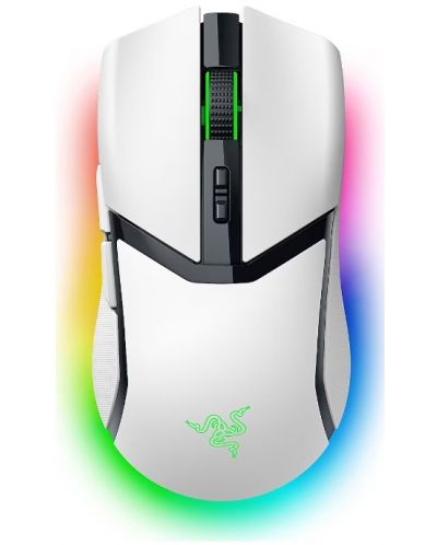 Mouse gaming Razer - Cobra Pro, optic, wireless, alb - 1