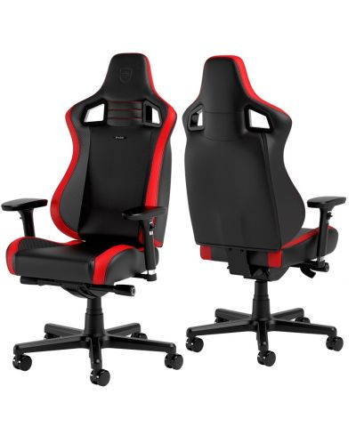 noblechairs EPIC Compact Gaming Chair-black/carbon/red - 3