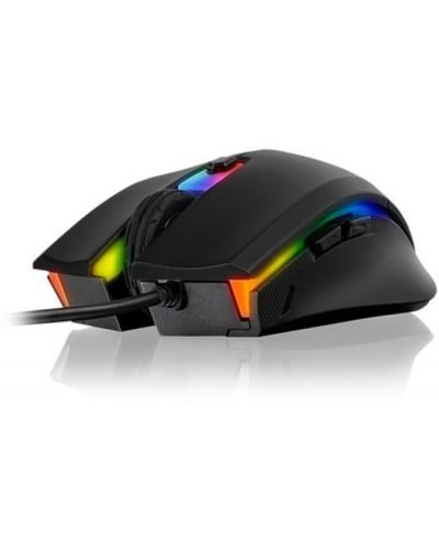 Kit gaming Thermaltake - mouse Talon Elite RGB, optică, mouse pad, negru - 6