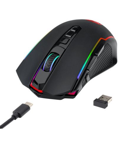 Mouse gaming Redragon - Ranger Lite M910-KS, wireless, negru - 4